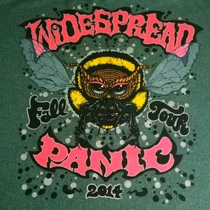 Widespread panic 2014 tour t shirt